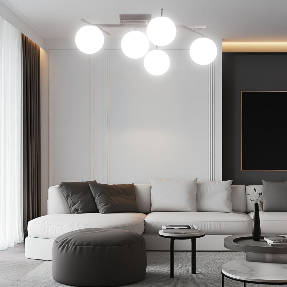 Светильник 78 см, 60W, 3000-5500K, Citilux DORSY CL223151 LED, матовый хром