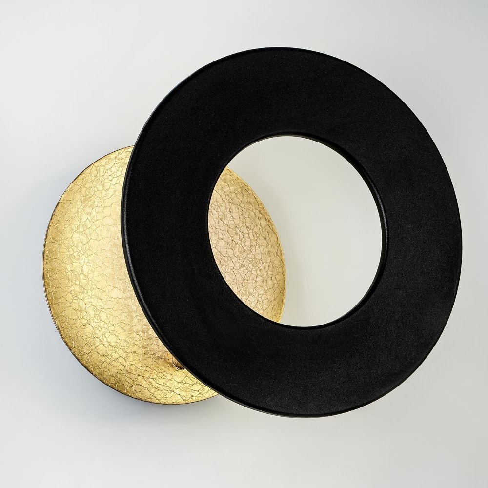 Бра 21 см, 12W, 4200K, Modelux MS.1520.210 Золото, Чёрный