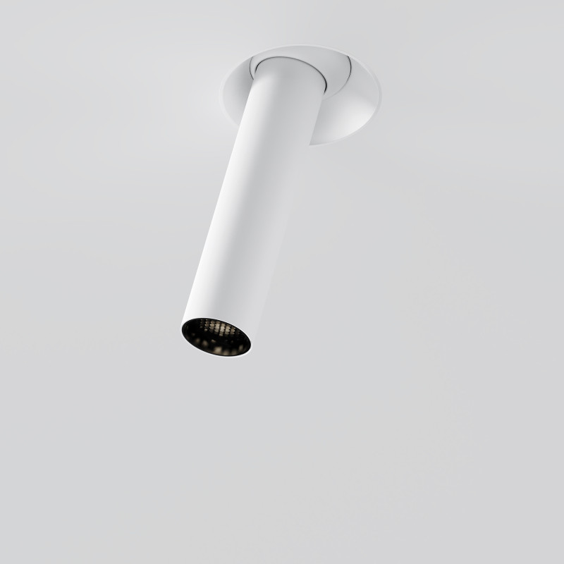 Встраиваемый светильник 3*3*21,6 см, LED, 7W, 4000К, Maytoni Technical Focus T C140TRS-L200-7W4K-W белый