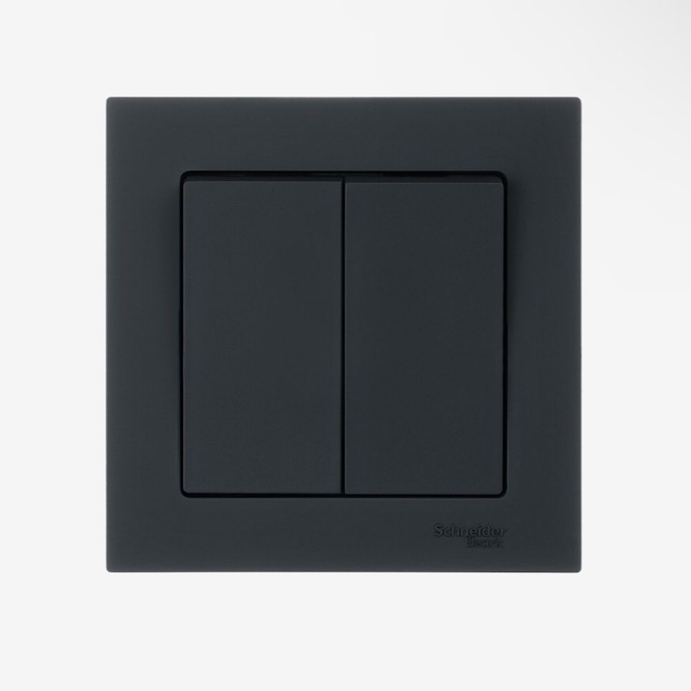 Радиовыключатель клавишный HiTE PRO BASE-2 (Белый, без рамки) HPSW-BASE2-WH