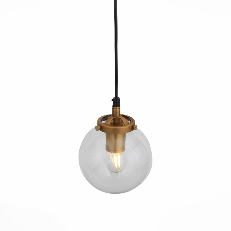 Подвес 14 см, ST LUCE VARIETA SL234.403.01 Черный, Золото