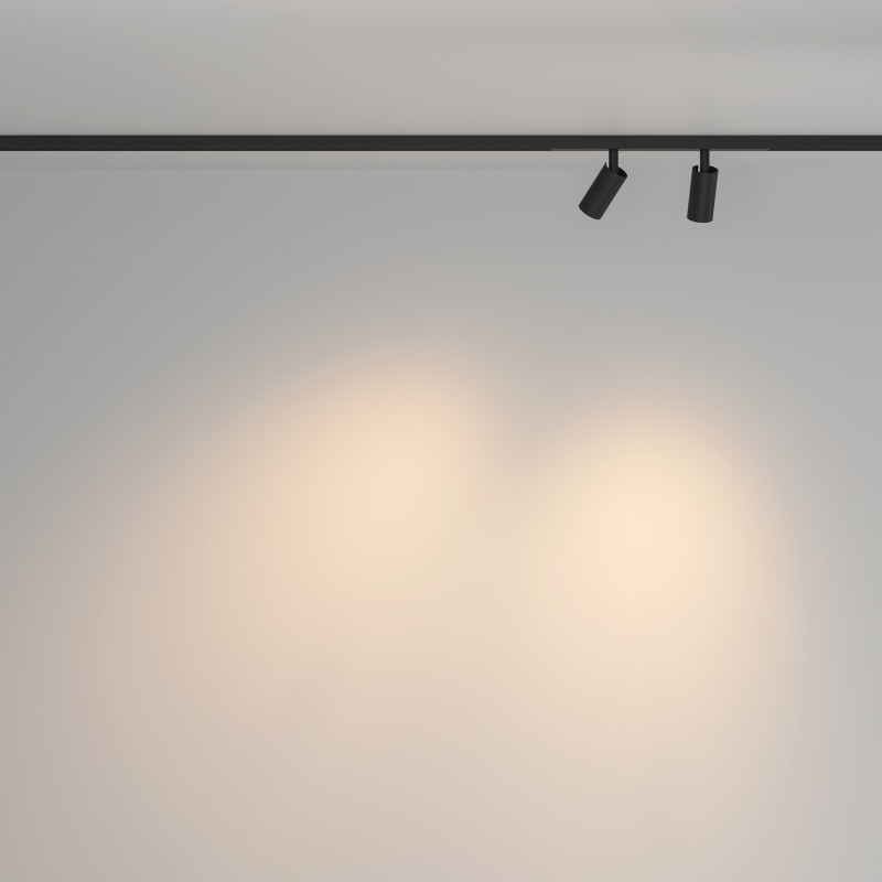 Светильник на шине 2,4*2,4*4,8 см, LED, 6W, 3000-6000К, Maytoni Technical Focus Duo TR176-1-2X3WTW-M-B черный