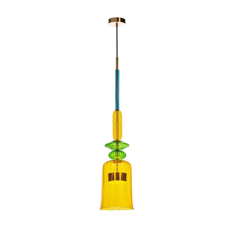 Подвесной светодиодный светильник Loft IT 2008-A, 14W LED, 3000K, медь