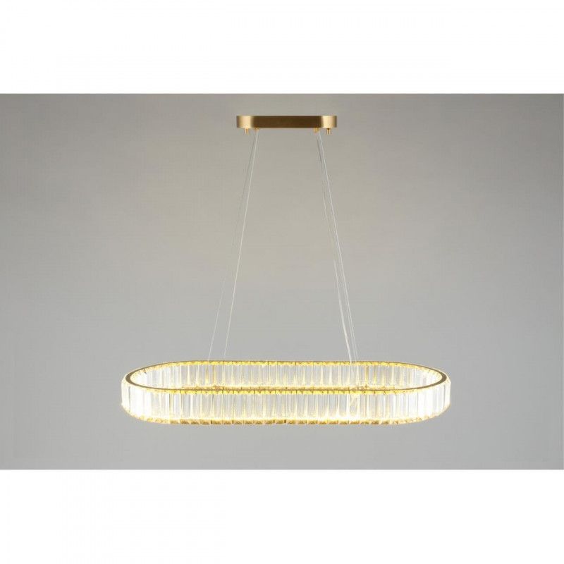 Подвесная люстра 80*35*30-160 см 70W, 3000K, Aployt Nicoletta APL.026.03.70, бронзовый