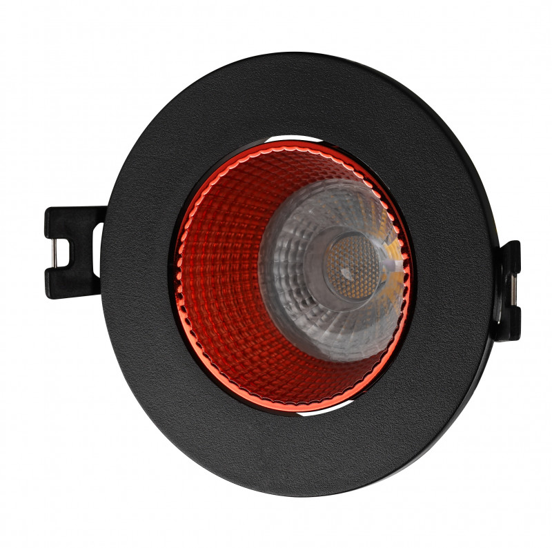 Встраиваемый светильник Denkirs DK3061-BK+RD черный