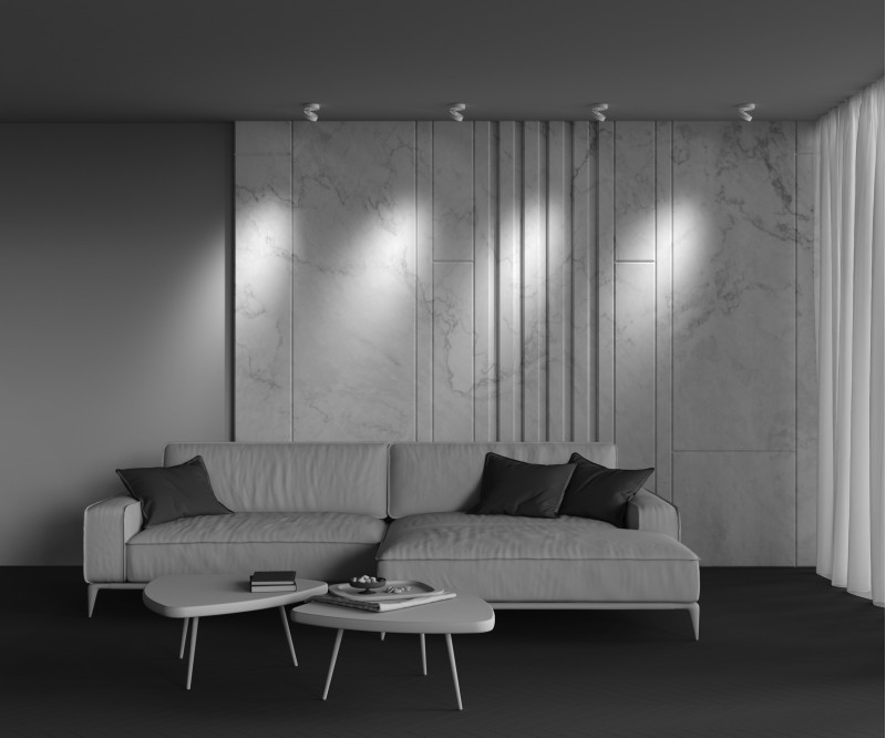 Накладной светильник 8,5*8,5*5 см, LED, 7W, 3000К, Maytoni Technical MAGIC C022CL-7W3K-W-1 белый