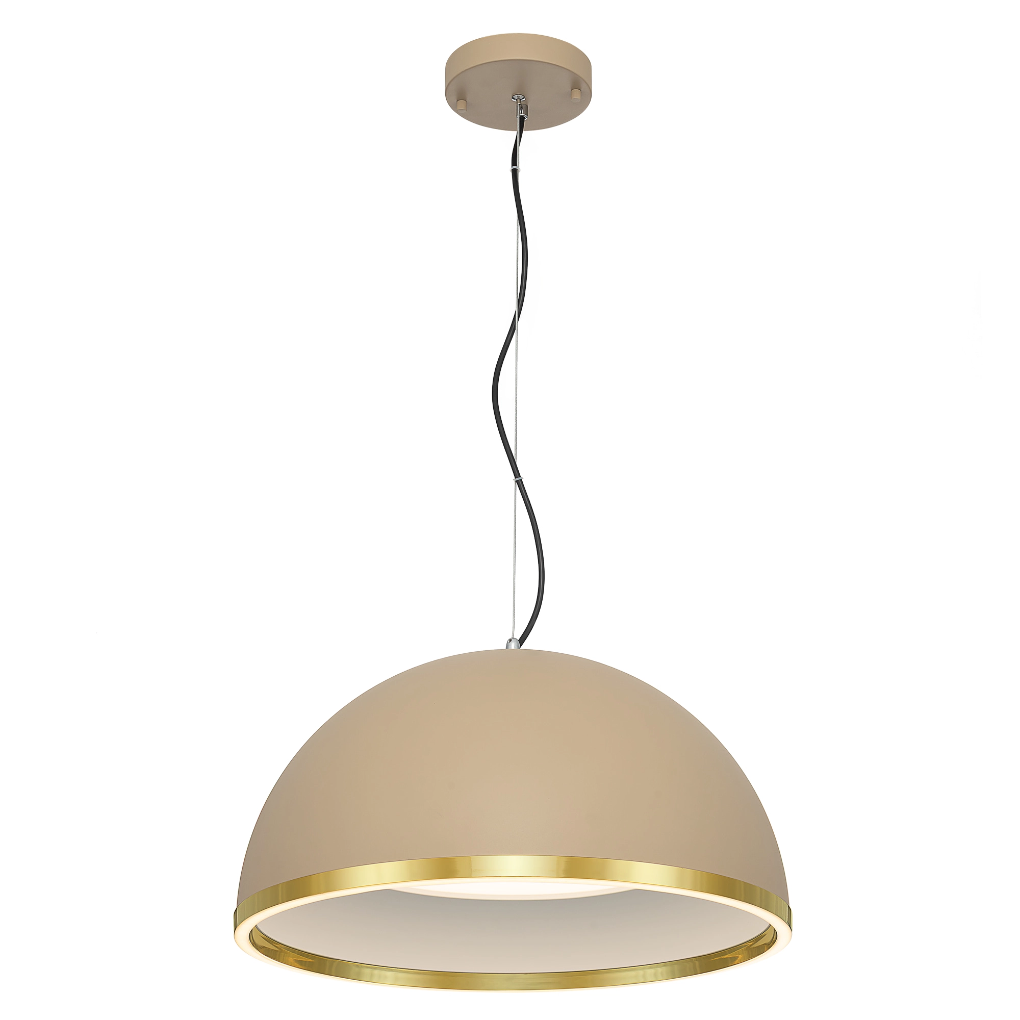 Светильник 50 см, 45W, 3000-6000K, Citilux FLOOM CL736252, бежевый-золото