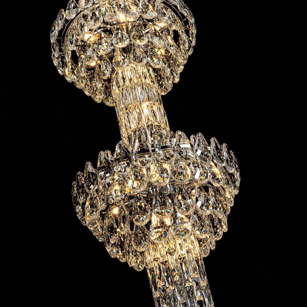 Люстра **210-290 см, 39*Е14*40W, Modelux  ML.8861.39P CR, Хром