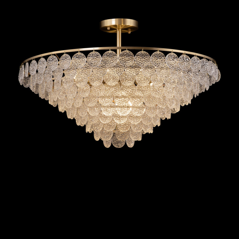 Люстра потолочная Maytoni Mazzo MOD130CL-14G, диаметр 73 см, золото