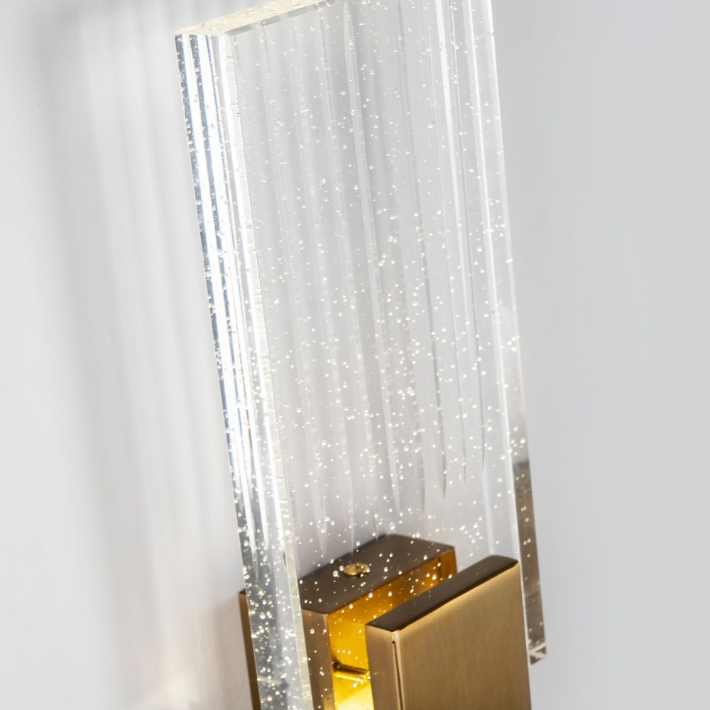 Настенный светильник 28 см, 5W, 4000K, MODESTYLE MS.1517.350 GD, золото