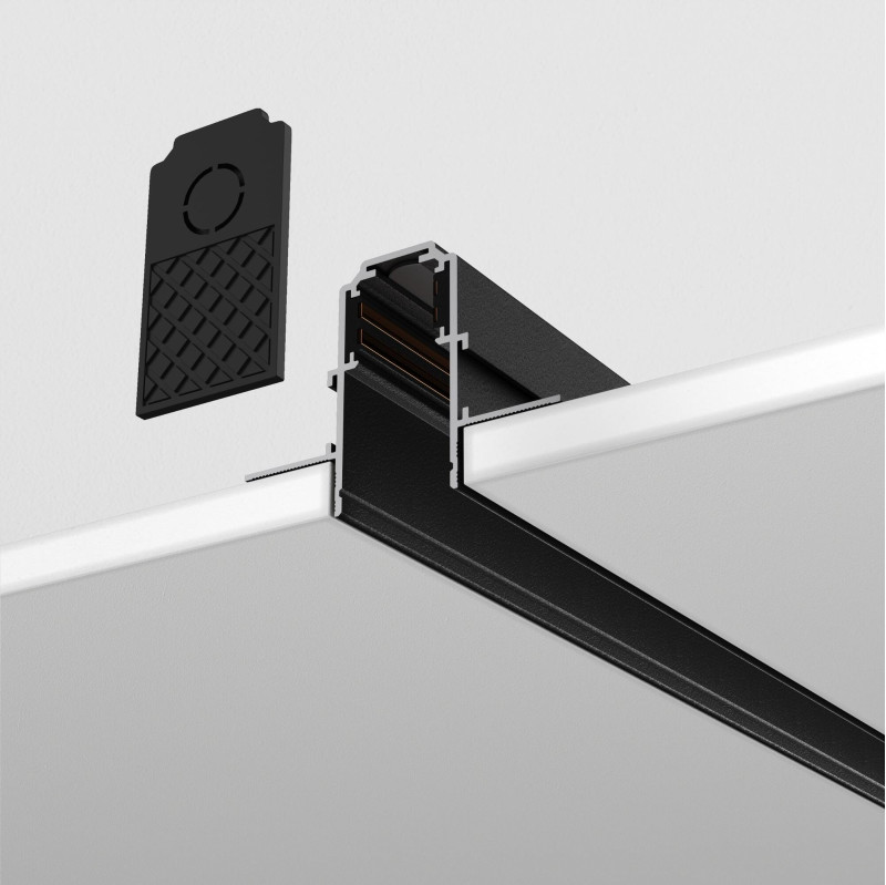 Шинопровод 100 см встраиваемый Maytoni Technical Magnetic track system Exility TRX034-421B черный IP 20