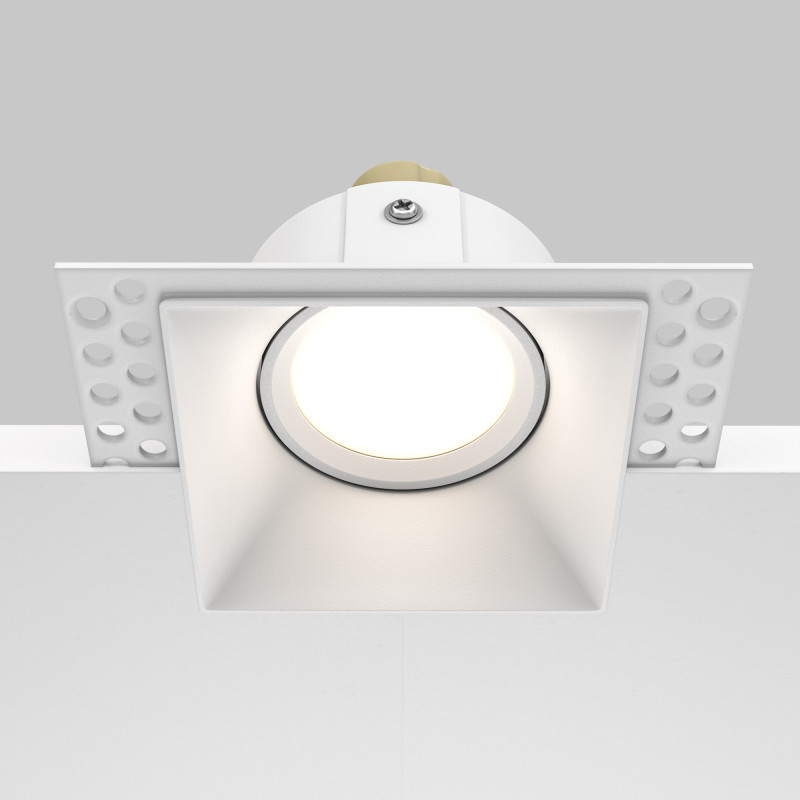 Светильник 11/8*8 см, GU10, IP20 Maytoni Technical DL042-01-SQ-W, белый