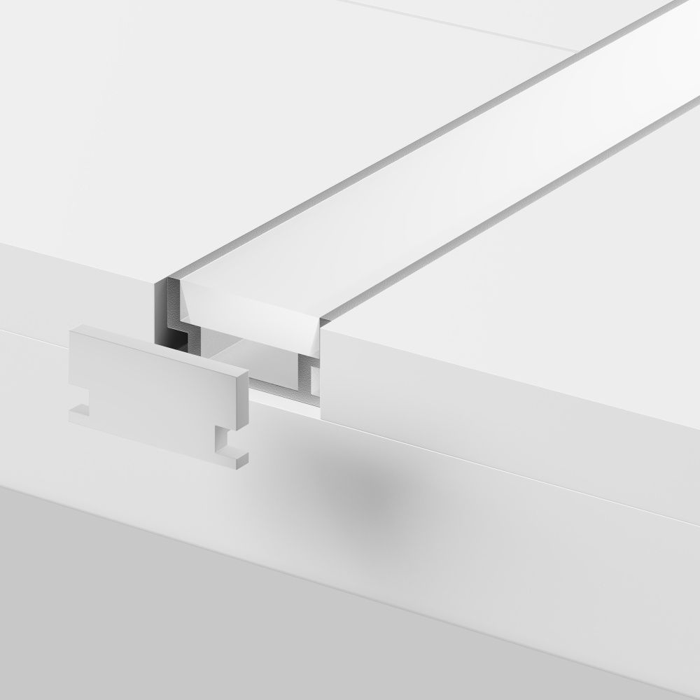 Комплект заглушек (для профиля ALM-1908-S-2M) 2 шт. 642009 Maytoni Led Strip Встраиваемый в пол профиль Белый