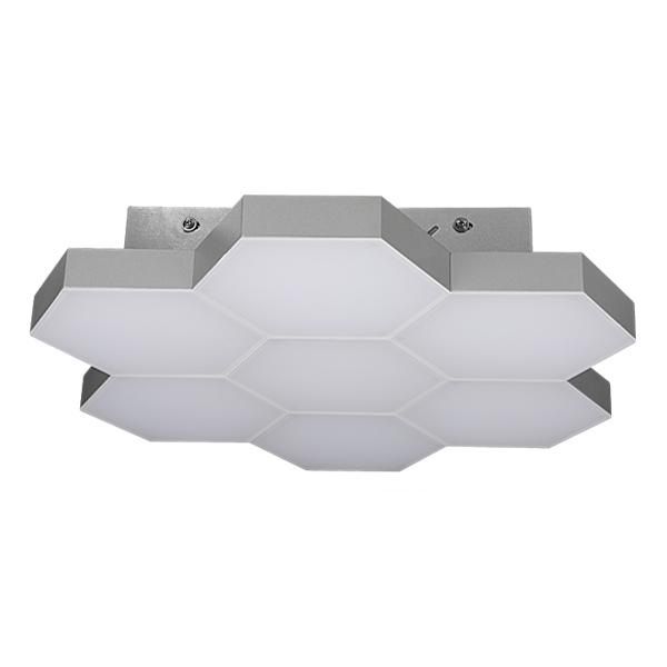 Светодиодный потолочный светильник Lightstar Favo 750072, LED 35W, 3000K, серебро