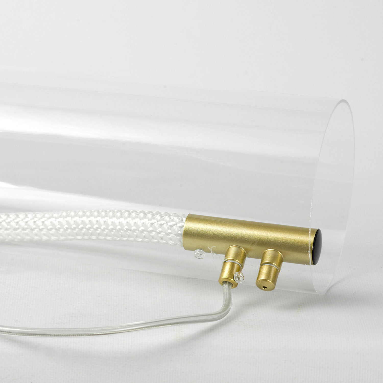Линейно-подвесной светильник 100*45 см, 1*LED 4000K Lussole River LSP-7290 матовое золото