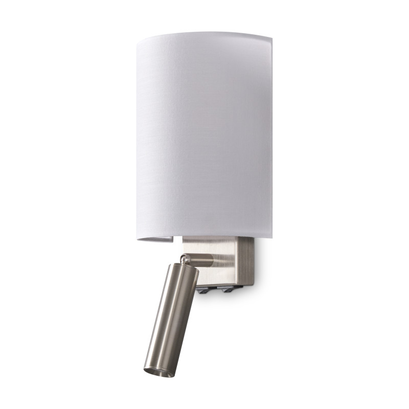 Бра 13*9*31 см, 1*E14, 3W, 3000К, Freya Bride FR5367WL-L40N никель