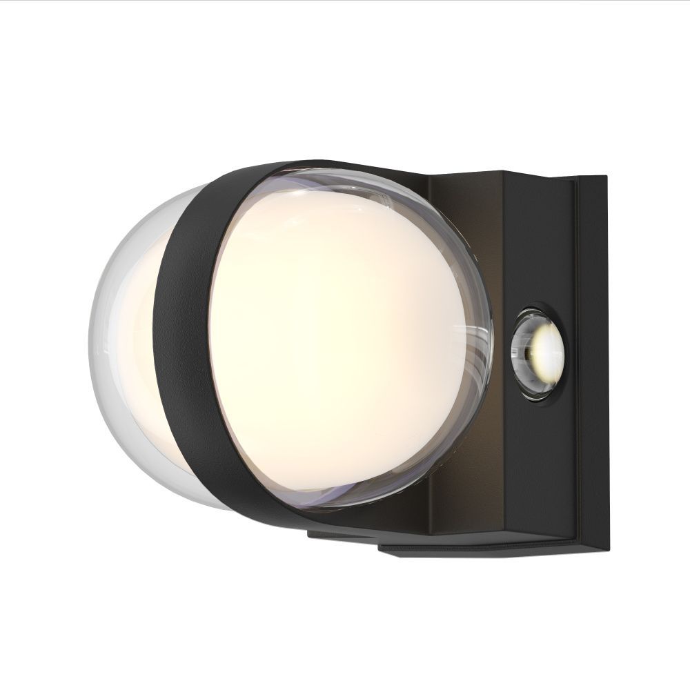 Уличный настенный светильник *6,5*9-9 см, 1*LED*12W, 3000K, Favourite Jocus 4851-1W, черный