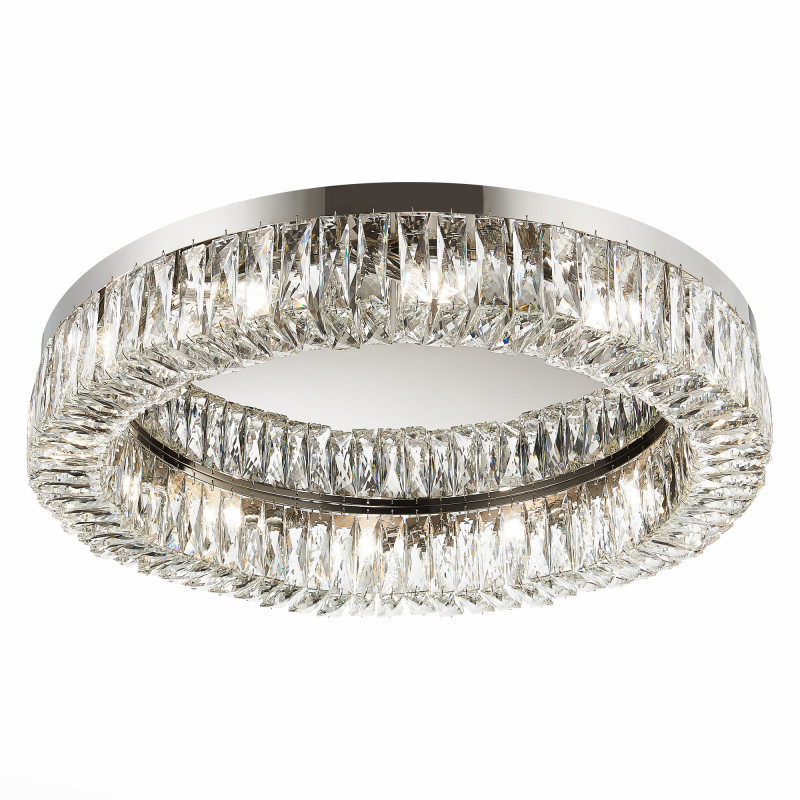 Люстра потолочная 82 см, 480W, ST LUCE Rifrazio SL1226.102.12 Никель