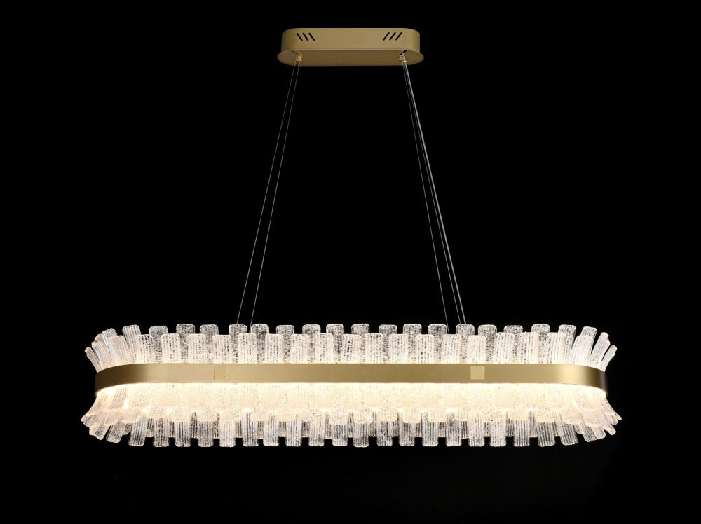 P7015/L1200 BRONZE Люстра (RL) 106W 3000-6000K*LED, L1200 x H215 (1415), Rilon BRONZE (Бронза)