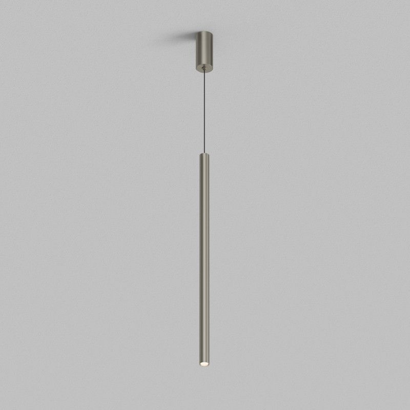 Подвесной светильник 60*2,5*70 см, 1*LED*6W, 4000K, Denkirs ШАЙН ГЛИНГОР | SHINE GLINGOR DK4306-DN, темный никель