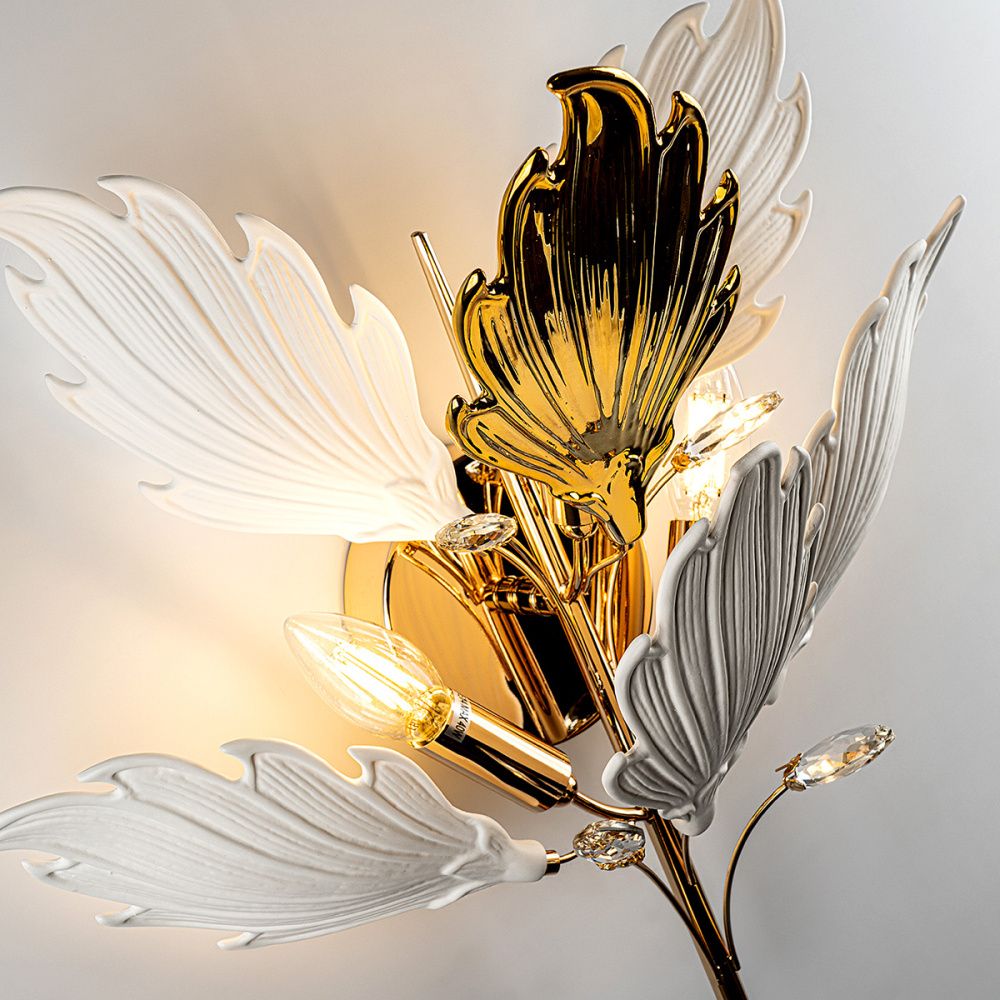 Бра 45*26*-34,5 см, 3*Е14*40W, Modelux  ML.6869.450 GD, Золото