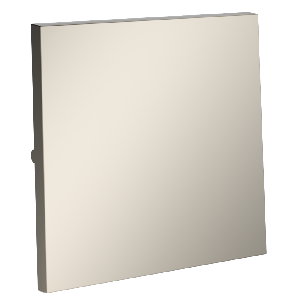 Клавиша для выключателя/переключателя одноклавишного, кашемир Voltum S70 VLS000103, Пластик Soft touch