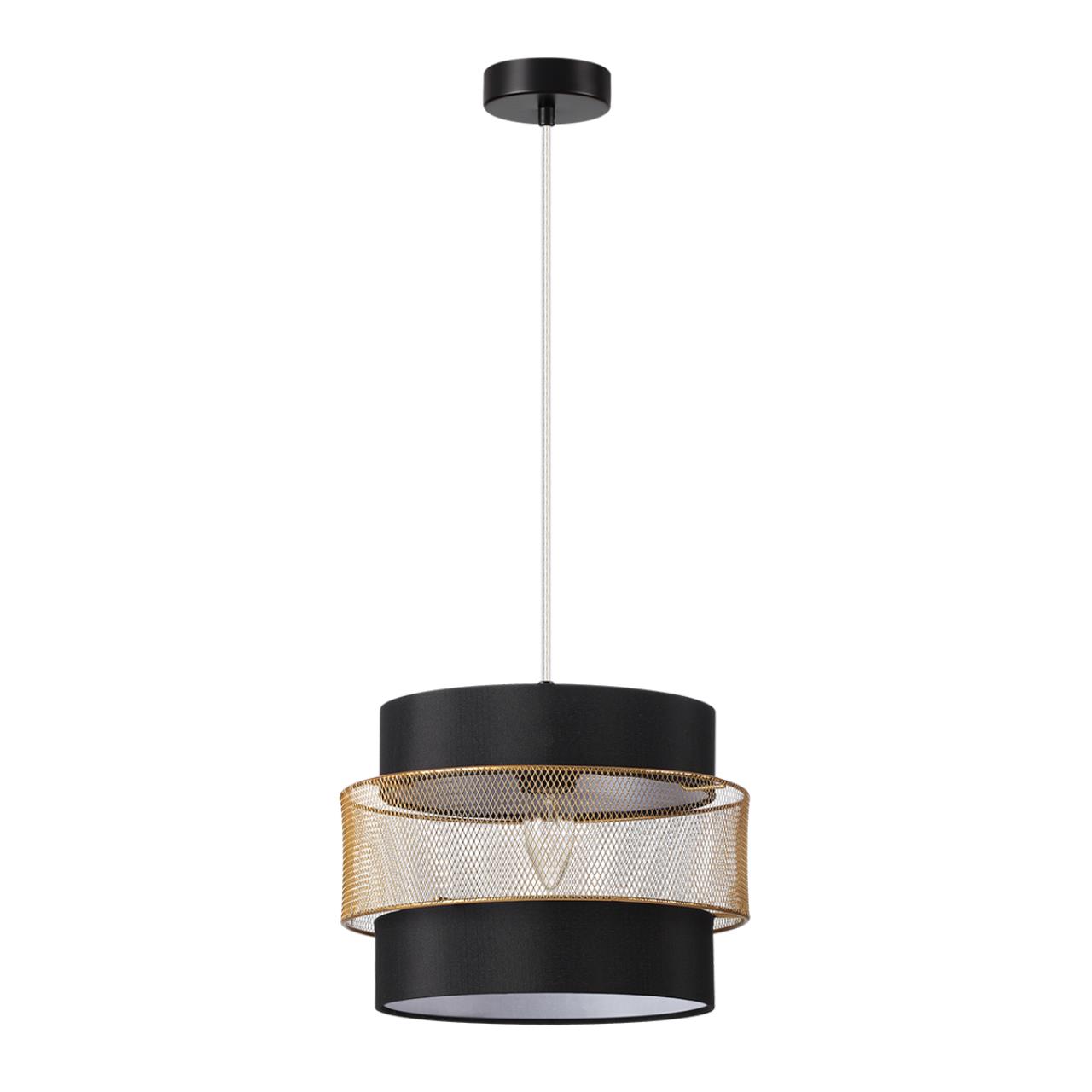 Подвесной светильник 28*175 см, 1*E27 Lumion ANIMAISA 8003/1A черный, золотой