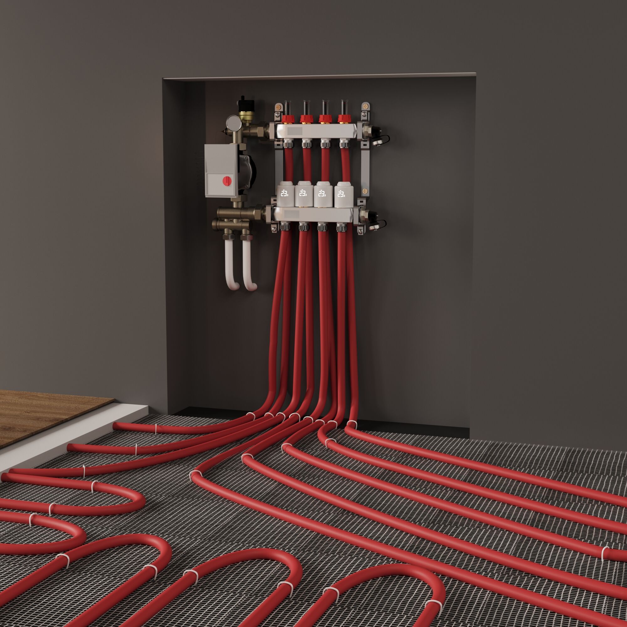 Умный терморегулятор отопления 76265/00 Elektrostandard