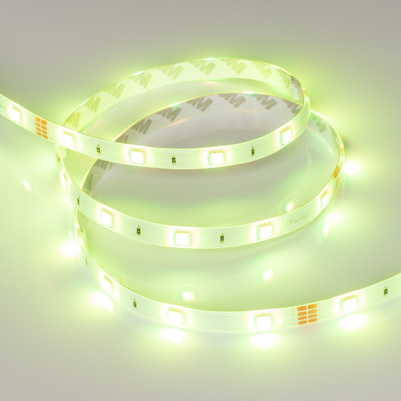Лента герметичная RTW-SE-B30-10mm 24V RGB (7.2 W/m, IP65, 5060, 5m) (Arlight, 7.2 Вт/м, IP65) 021732(2). Цена указана за 5 метров. Продается кратно 5 метрам.