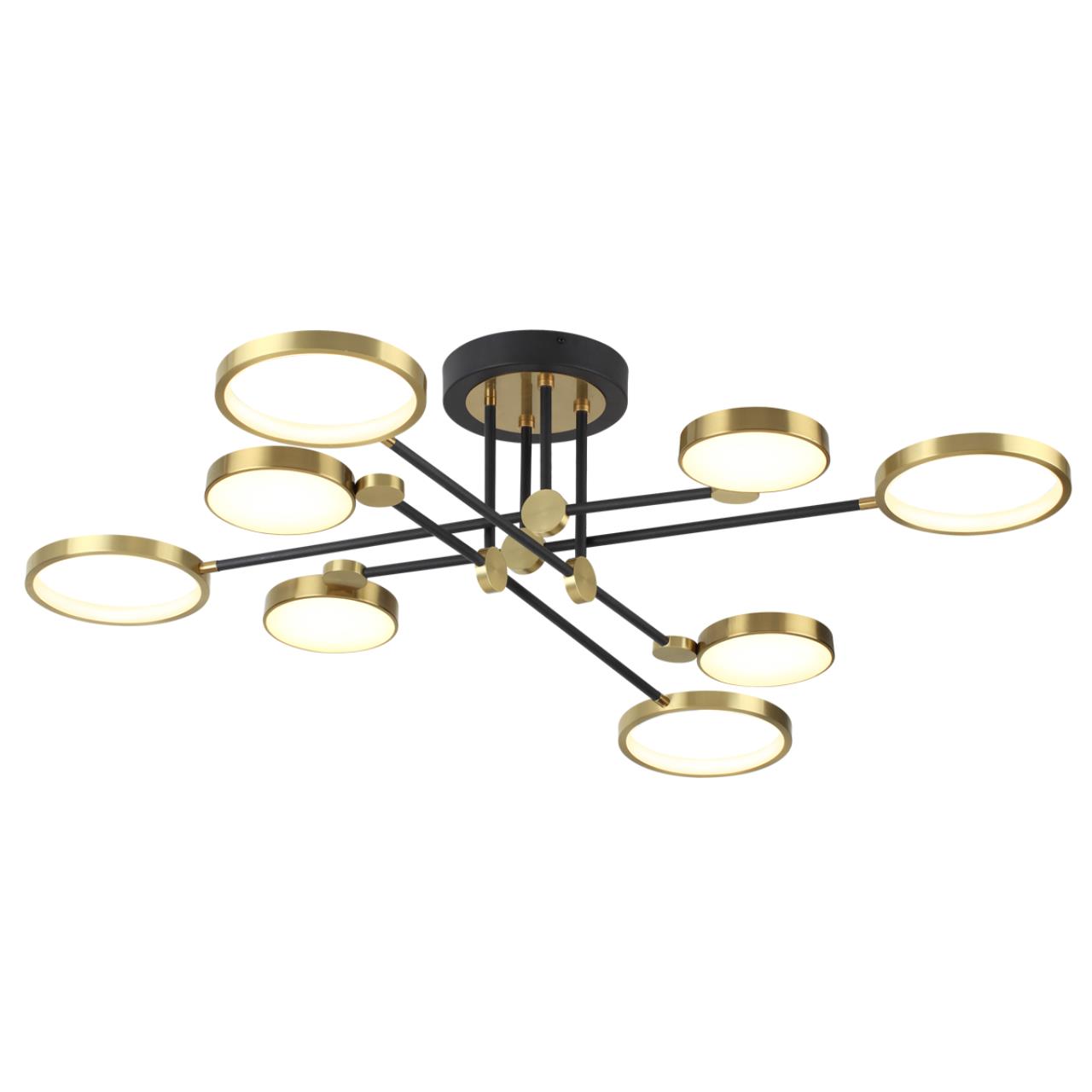 Потолочная светодиодная люстра Диаметр 126 см 75 вт Odeon Light Denzel 4320/75CL