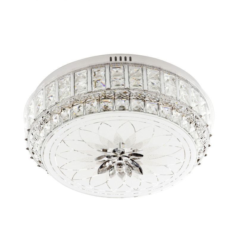 Светильник 40*40*16- см, *LED*72W, 2700-6500КK, LED4U 1160-400 CR, Хром