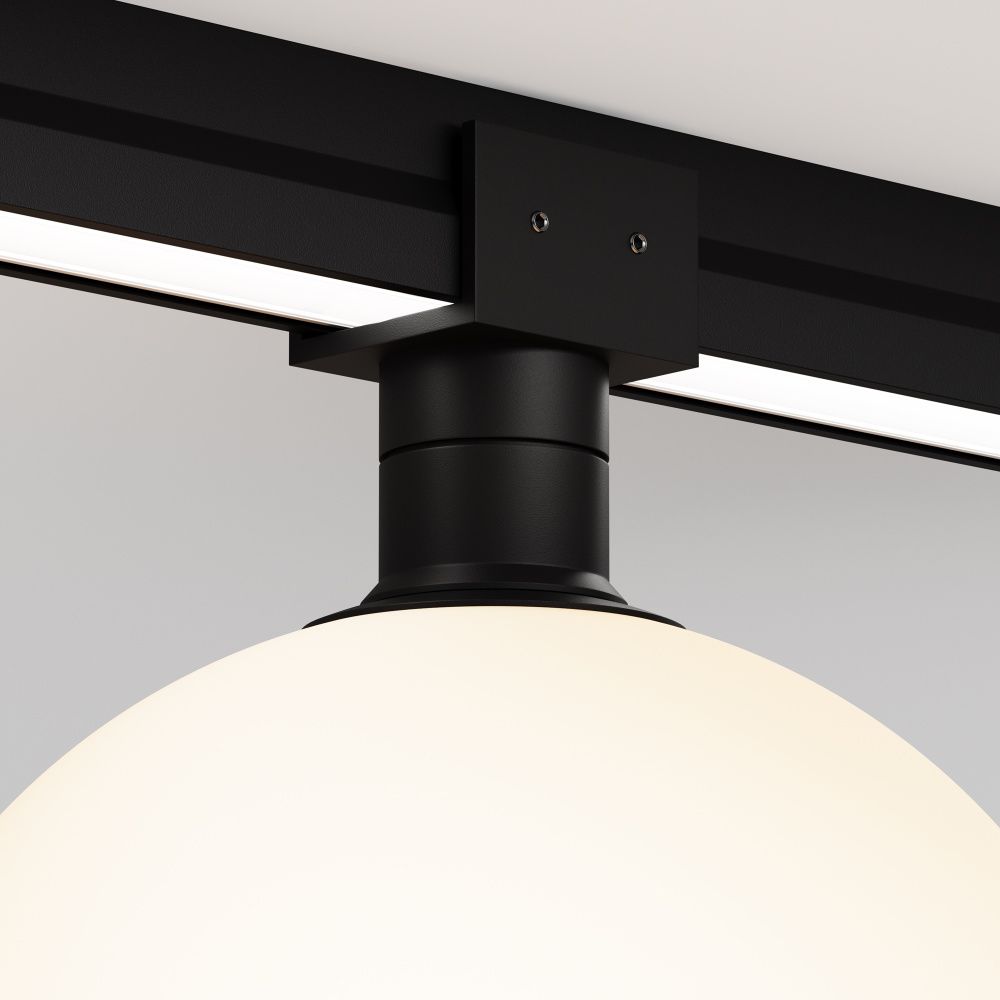 Уличный трековый светильник 20,8 см, LED*9W, 3000K, Maytoni Luna O-TR01-2-S-9WB3K, Черный