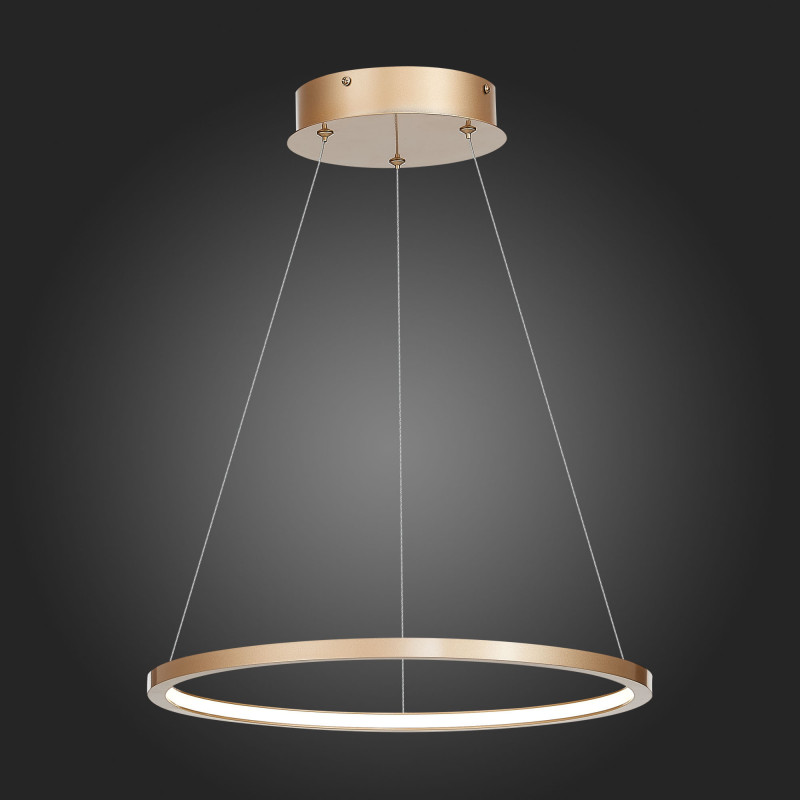 Светильник подвесной 40 см, 22W 4000K ST LUCE ST603 IN ST603.243.22 Золотистый