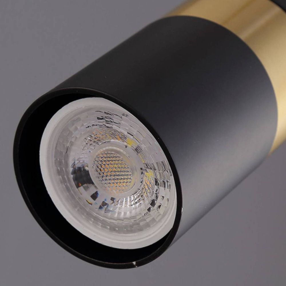 Светильник подвесной *38-200 см, 1*GU10*5W, Lightera Magway LE139L-20B, Черный