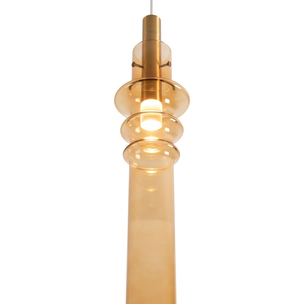 Подвесной светильник *11,5*70-260 см, 1*LED*6W, 3000K, Freya  FR5635PL-L6AM1, Латунь