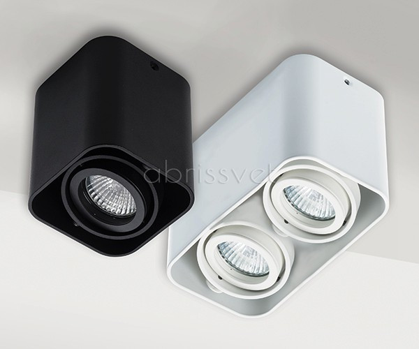 Светильник 18*9 см, GU10 50W, Megalight 5642 white, белый