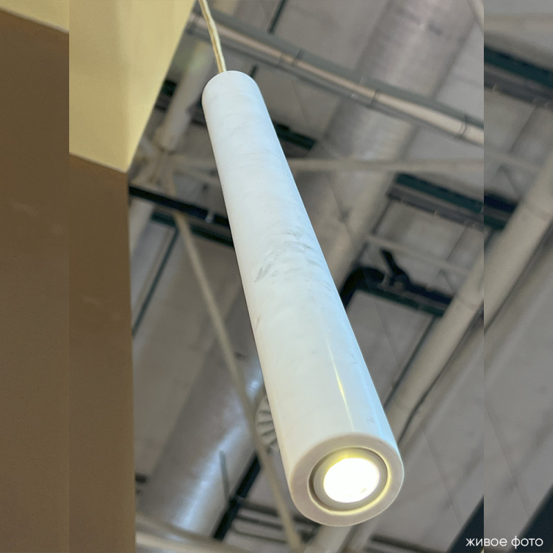 Светильник 4 см, 3W, 4000K, Crystal Lux FRESA SP3W LED WHITE, золото-белый мрамор