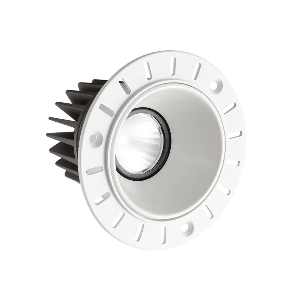 Светильник встраиваемый 6,8*7,1 см, вр 7,5 см, LED*12W, 3000K, Crystal Lux CLT 083 CLT 083C1 WH 3000K, Белый