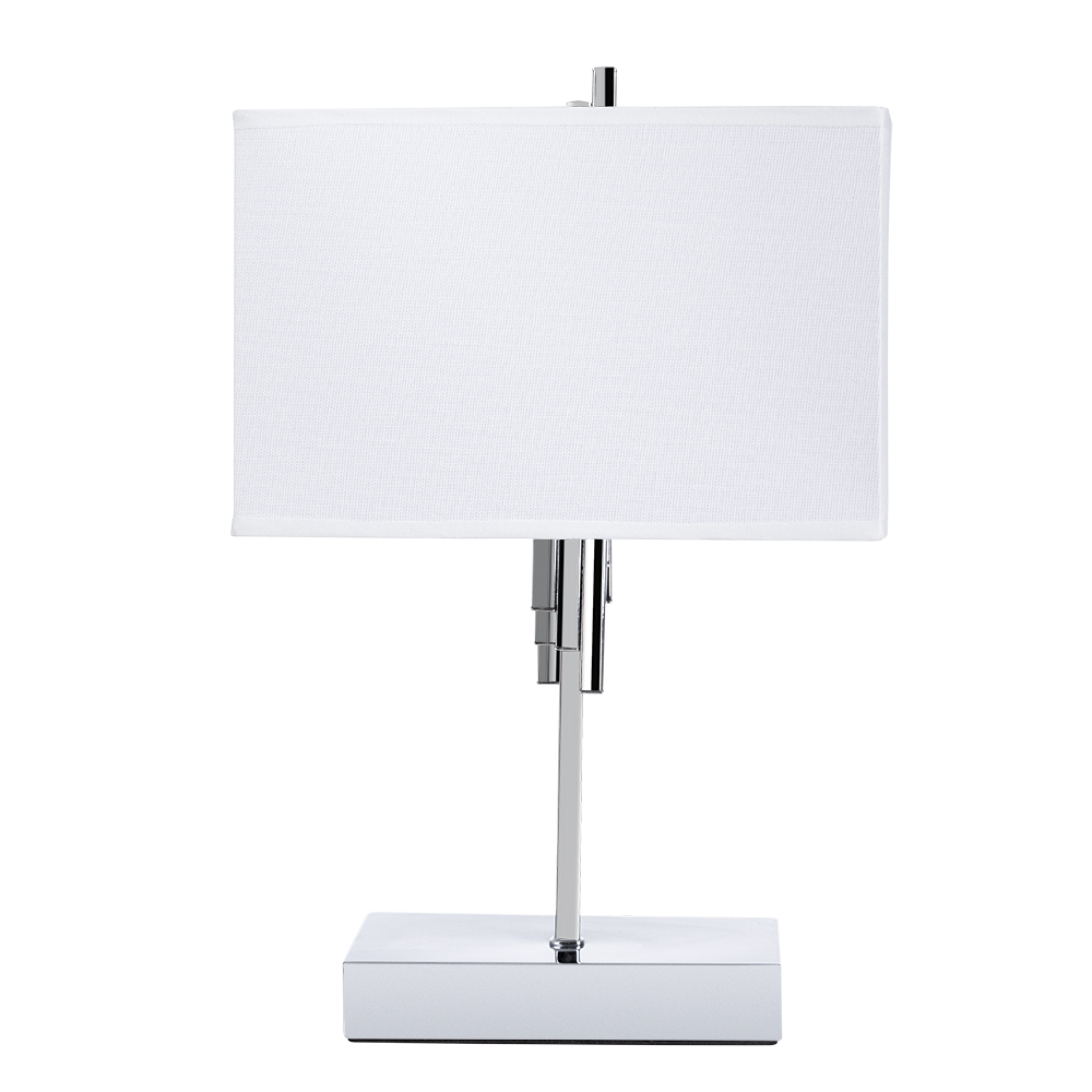 Настольная лампа 38 см, Arte Lamp JULIETTA A5037LT-2CC, хром