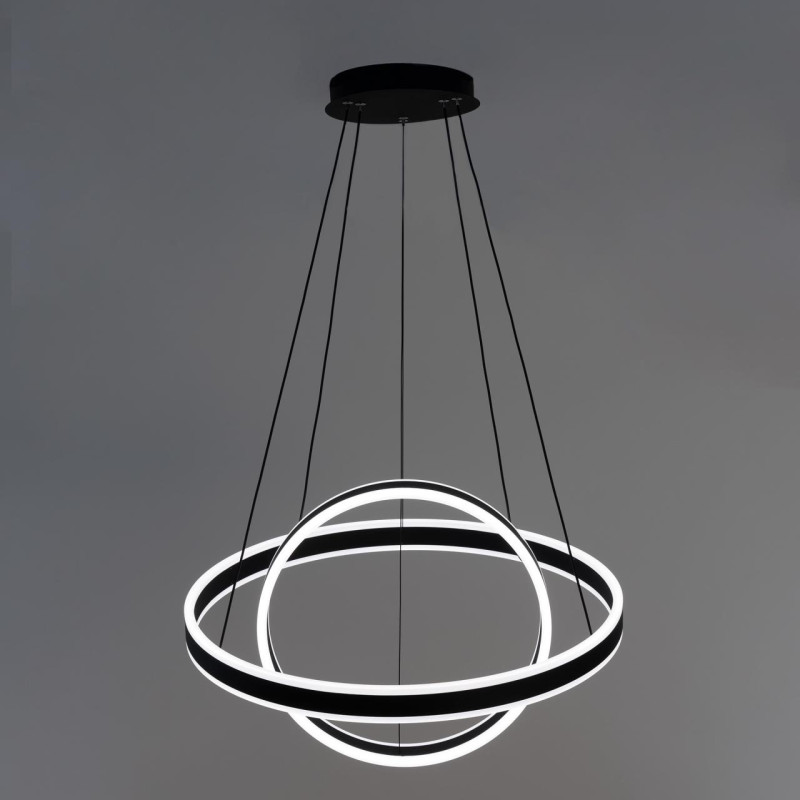 Светильник 60 см, 108W, 3000-5500 К Черный Citilux Дуэт CL719641