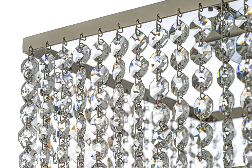 Люстра подвесная **25 см, 8*G9*40W, Arti Lampadari Milano Milano E 1.5.70X25.105 N, никель