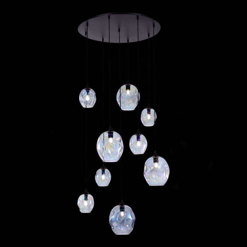Люстра подвесная 87 см, ST LUCE IDESIA SL1188.403.09 Черный