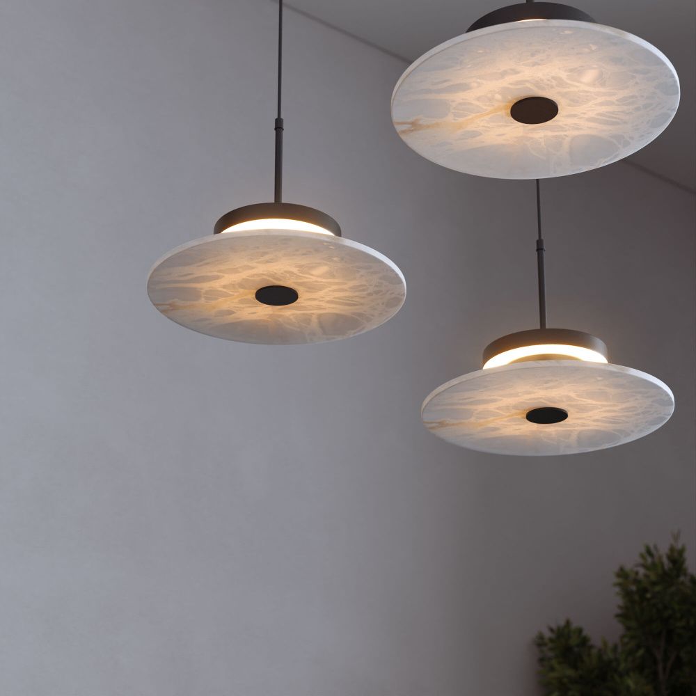 Подвесной светильник 30*30*22-173 см, LED*21W, 3000K, Eurosvet Thasos 40342 LED, черный, a069278