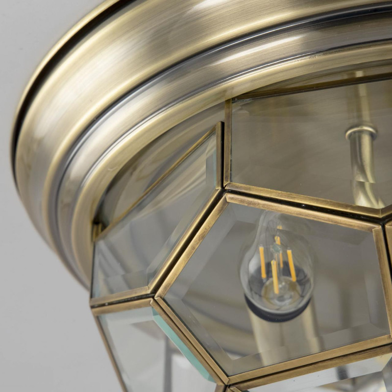 Потолочный светильник Citilux Витра-1 CL442530 бронза, диаметр 40 см