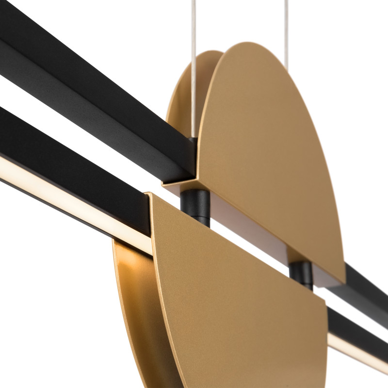 Подвесной светильник 1,8*80 см, LED 2 26W, 4000К, Черный Maytoni Skyline MOD179PL-L26BS4K