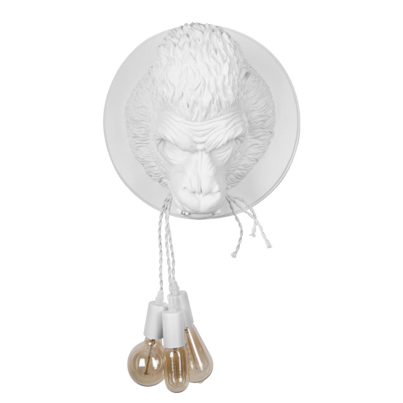 Светильник *41 см, 3*E27*W, Loft It 10178 White Gorilla, Белый