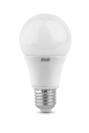 23225 Лампа Gauss Elementary A60 15W 1450lm 4100K E27 LED 1/10/50