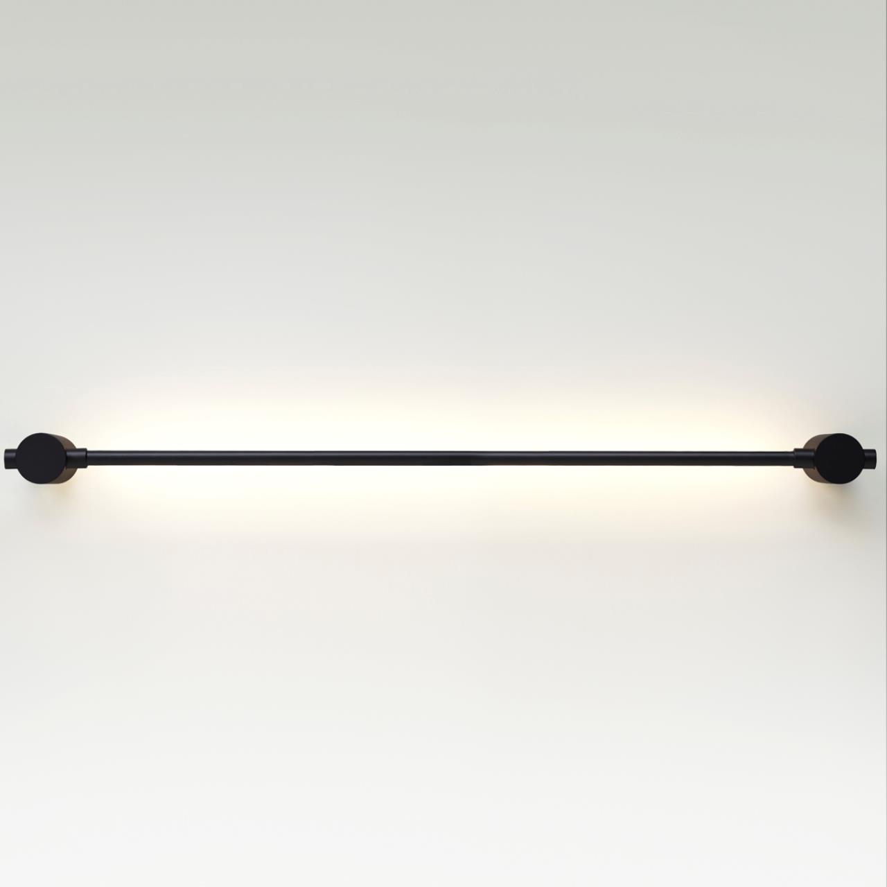 Бра 91 см, 8W, 3000K, Odeon Light DALIA 4395/8WL, черный