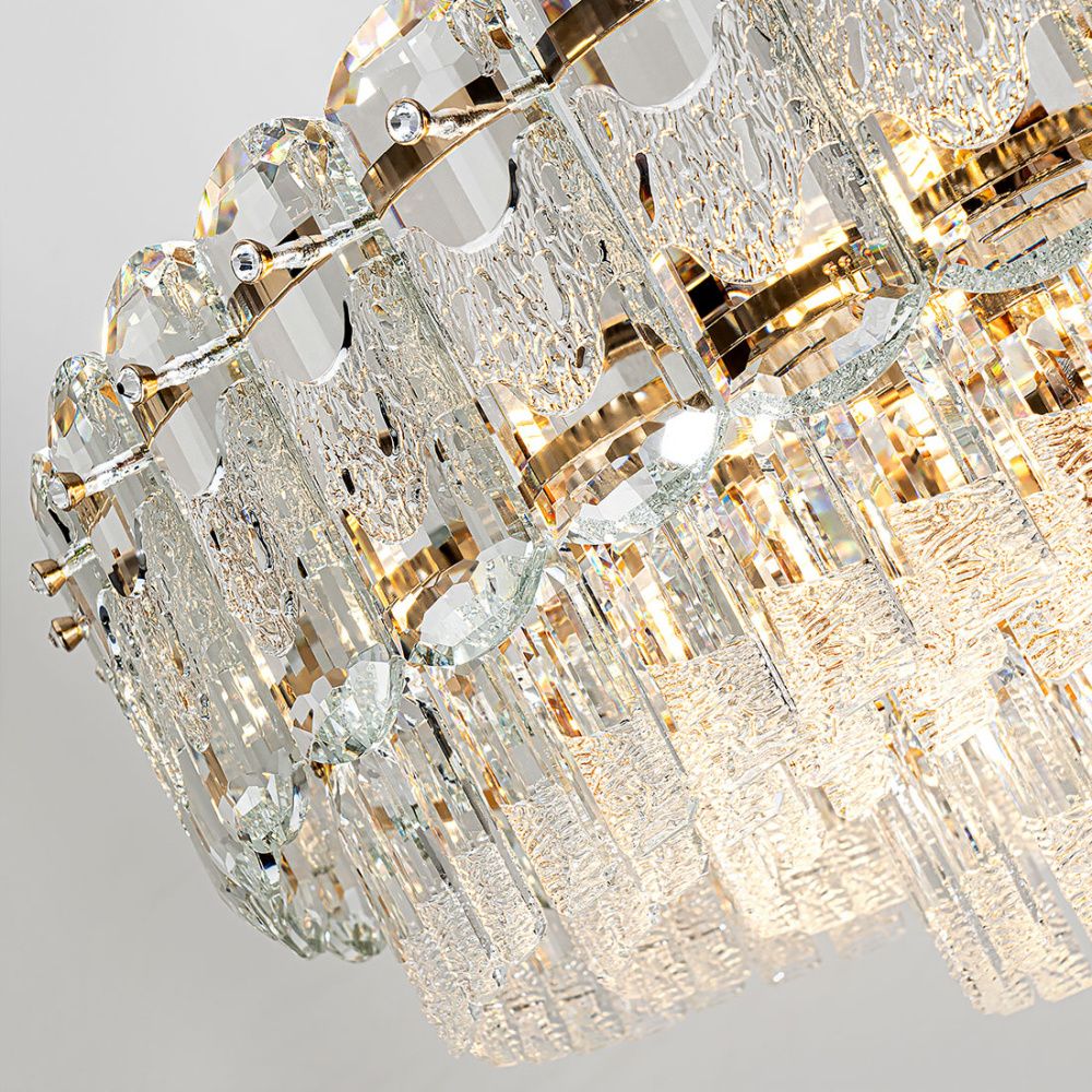 Люстра 60 см, 13*Е14*40W, Modelux  ML.7092.600 GD, Золото