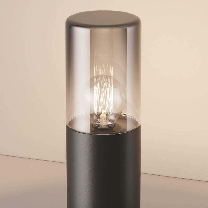 Садово-парковый светильник 8*25 см, 1*E27, 60W, Maytoni Amas O432FL-01GF серый